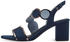 Marco Tozzi Sandaletten Lederoptik blau