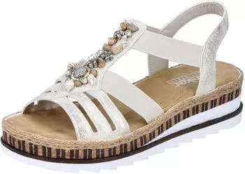 Rieker Sandals (V7949) beige metallic