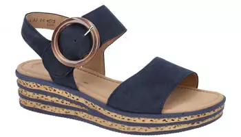 Gabor 44.550 blue nubuck
