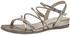 Tamaris Sandals Vegan silver