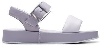 Clarks Alda Strap Sandale lila kombi