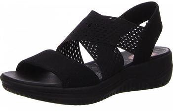 Jana Shoes Sandalette schwarz