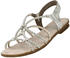 Rieker D-Sandalette Glitzersteinen beige