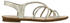 Rieker D-Sandalette Glitzersteinen beige