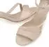 Lascana Sandalette raffiniertem Riemchen beige