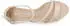 Lascana Sandalette raffiniertem Riemchen beige