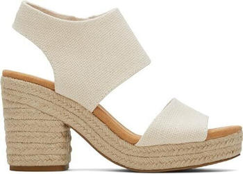 TOMS Shoes Majorca Platform Sandale Absatz natural