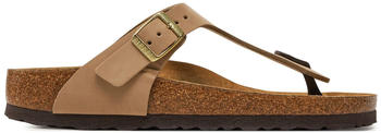 Birkenstock Zehentrenner Gizeh Sfb Lenb beige 1019014