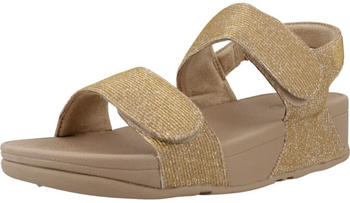 FitWear Lulu Adjustable Shimmerlux Back-strap Sandalen beige