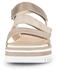 Gabor Keilsandalette beige kombiniert