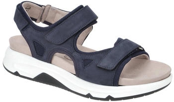 Gabor Rollingsoft Damen Sandale blau schwarz