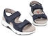 Gabor Rollingsoft Damen Sandale blau schwarz