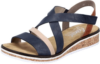 Rieker Damen Sandalen blau Rieker Damen Sandalen blau