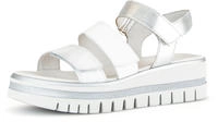 Gabor Keilsandalette, Sommerschuh, Sandale, Keilabsatz, mit drei Klettverschl&uuml;ssen
