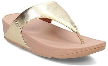 FitWear Lulu Leather Toepost Flipflop platin