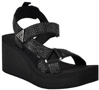 Guess Dawsin Damen-Sandalen schwarz 001