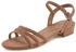 Lascana Sandale geflochtenen Riemchen braun taupe