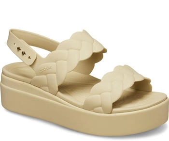 Crocs Brooklyn Woven Upper Lw Keilsandale chai