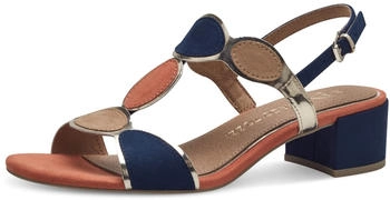 Marco Tozzi Sandalette blau