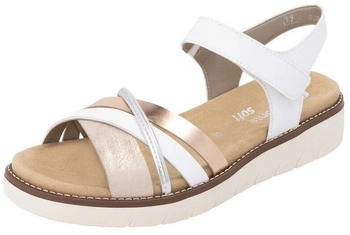 Remonte Dorndorf Riemchensandalen D2058 weiss kombi