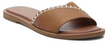 TOMS Shoes Shea Schiebe-Sandalen hellbraunes Wildleder