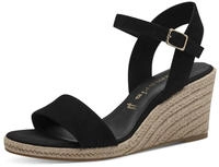 Tamaris Keilsandalette schwarz 36 EU