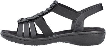 Rieker Riemchensandalen schwarz