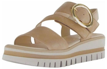 Gabor Keilsandalette caramel