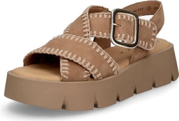 Gabor Sandaletten Plateauabsatz walnut