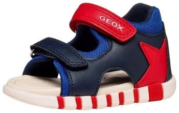Geox Lederimitat Textil Riemchensandalette