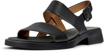 Camper Dana K201486 2-Strap Sandale schwarz