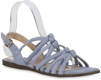VAN HILL Riemchensandale 840929 blau