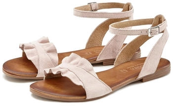 Lascana Sandale Sandalette rosé