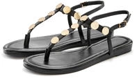 Vivance Sandale "Sommerschuh, offener Schuh, Sandalette," mit goldfarbenen