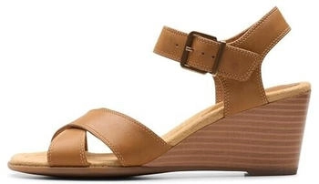Clarks Emmalae Iris Damen-Sandalen zimtleder