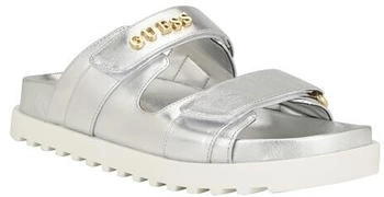 Guess Fabulon Flache Sandale silber 040