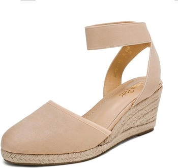 Dream Pairs Amanda-1 Keilsandale nackt