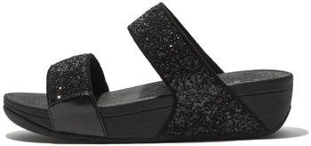 FitWear Lulu Keilsandale schwarz glitter