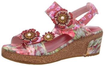 Laura Vita Hacleo Damen Sandale rot