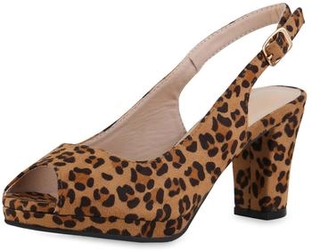 VAN HILL Sandalette Leopard 841589