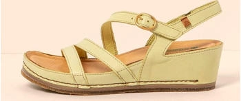 El Naturalista N5855 Picual limonengrüne Ledersandalen 2585511ZR005 0G3