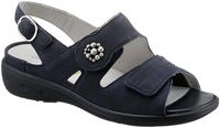 Waldl&auml;ufer Riemchensandale "Kara-Soft", Sommerschuh, Sandalette, Keilabsatz, mit