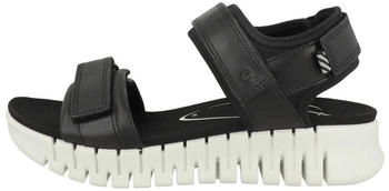 Ecco GRUUV SOL Damen Sandale schwarz