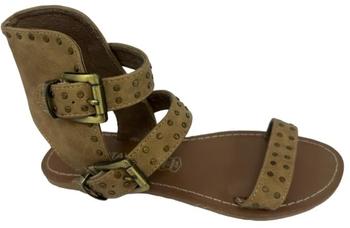 CHATTAWAK Damen Sandale Absatz beige 5veronquebeige36