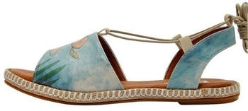 DOGO Hazel Caretta-Hey Dude Damen Sandalen blau vegan