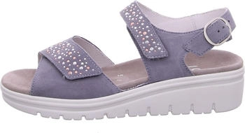 Semler Damen Sandalen Sandaletten blau