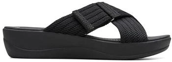 Clarks Arla Wave Schiebe-Sandalen schwarz