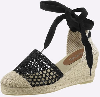 Heine Keilsandalette schwarz 57626549