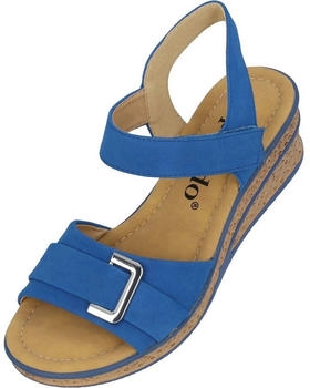Palado Vemlu Keilsandalen blau