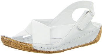 Gemini Bequeme Sandalen wei&szlig;